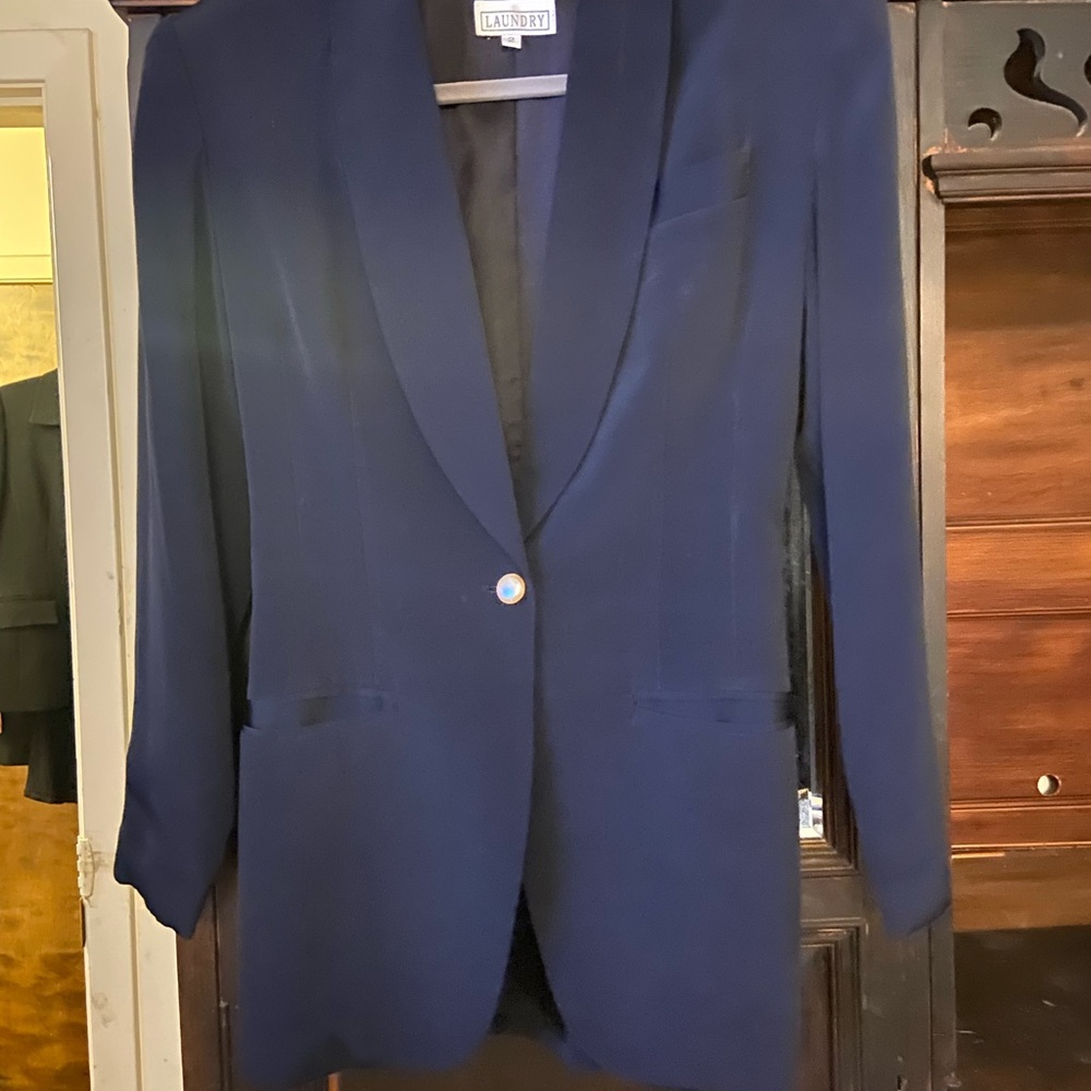 Laundry By Shelli Segal black Blazer
